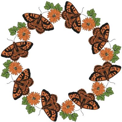 Sizzix ™ Lisa Jones 13 stuks transparante stempels vlindermotief Sizzix ™ Lisa Jones 13 stuks transparante stempels vlindermotief