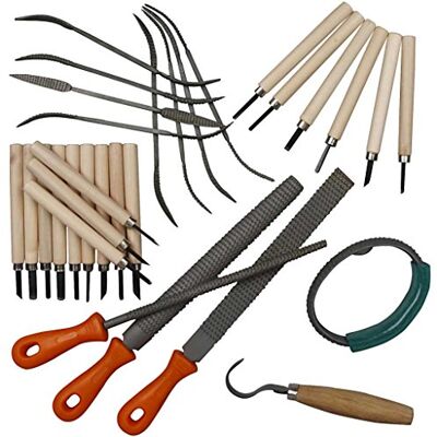 Creativ Speksteen gereedschap, 1 set Creativ Speksteen gereedschap, 1 set
