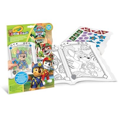 CRAYOLA 81-1375-U-001 Colour & Activity Book, Paw Patrol, 32 pagina's met stickers, Colouring Book CRAYOLA 81-1375-U-001 Colour & Activity Book, Paw Patrol, 32 pagina's met stickers, Colouring Book