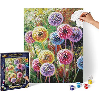 Schipper 609130872 schilderen op nummer vuurwerk bloemen foto's schilderen voor volwassenen met penselen en acrylverf 40 x 50 cm Schipper 609130872 schilderen op nummer vuurwerk bloemen foto's schilderen voor volwassenen met penselen en acrylverf 40 x 50 cm