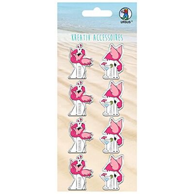 Ursus 564000524F creatieve set flamingo 8-delig Ursus 564000524F creatieve set flamingo 8-delig