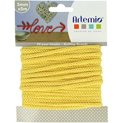 Artemio Breigaren, 5 mm x 5 m, geel Artemio Breigaren, 5 mm x 5 m, geel