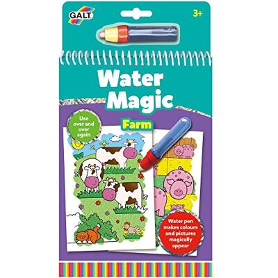 Galt Toys, Water Magic – Farm, kleurboeken voor kinderen, leeftijd 3 jaar ouder Galt Toys, Water Magic – Farm, kleurboeken voor kinderen, leeftijd 3 jaar ouder