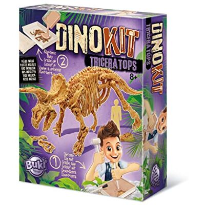 Buki France Buki 439TRI Dino Kit Triceratops Buki France Buki 439TRI Dino Kit Triceratops