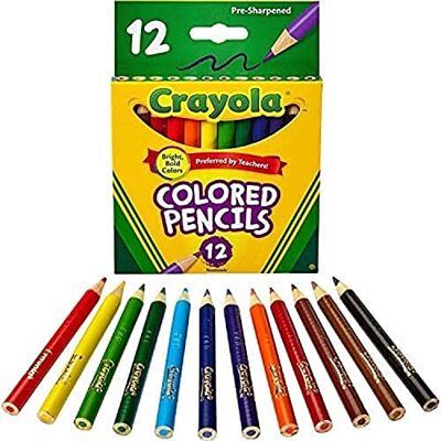 CRAYOLA Kredki olówkowe 12 stuks CRAYOLA Kredki olówkowe 12 stuks
