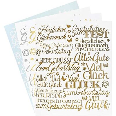 Ideen mit Herz Handlettering Art stickers, verschillende letters voor bruiloft, liefde, rouw, Kerstmis, Pasen enz. 4 vellen van 20 x 23 cm (felicitaties groeten van de liefde) Ideen mit Herz Handlettering Art stickers, verschillende letters voor bruiloft, liefde, rouw, Kerstmis, Pasen enz. 4 vellen van 20 x 23 cm (felicitaties groeten van de liefde)
