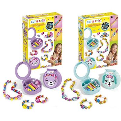 Lansay Cutie Stix knutselset, maken van kindersieraden, vanaf 6 jaar. Lansay Cutie Stix knutselset, maken van kindersieraden, vanaf 6 jaar.