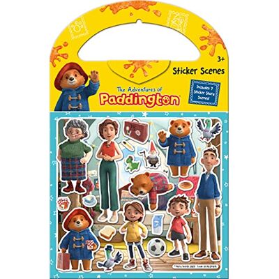 Paper Projects The Adventures of Paddington zelfklevende activiteitenset, bevat 6 scènes en ca. 50 stickers, geel, 23,5 cm x 15 cm Paper Projects The Adventures of Paddington zelfklevende activiteitenset, bevat 6 scènes en ca. 50 stickers, geel, 23,5 cm x 15 cm