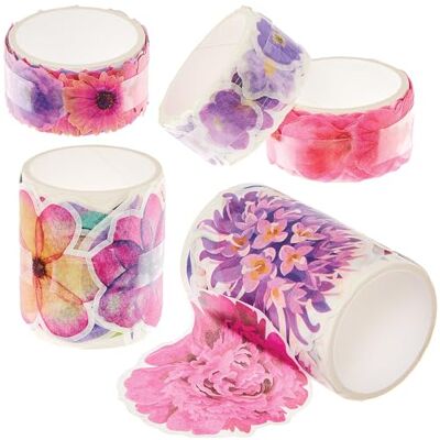 Baker Ross FN197 Zelfklevende papieren bloemen pak van 5 plakboekstickers, bloemenstickers voor decoratie Baker Ross FN197 Zelfklevende papieren bloemen pak van 5 plakboekstickers, bloemenstickers voor decoratie