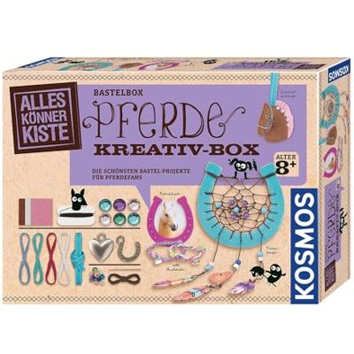 Kosmos Knutseldoos paarden creatieve doos: knutselset Kosmos Knutseldoos paarden creatieve doos: knutselset