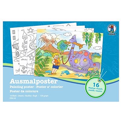 Ursus 24450099 16 verschillende motieven A3 Ursus 24450099 16 verschillende motieven A3
