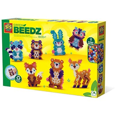 Creative Green Beedz Strijkkralenset bosdieren Creative Green Beedz Strijkkralenset bosdieren
