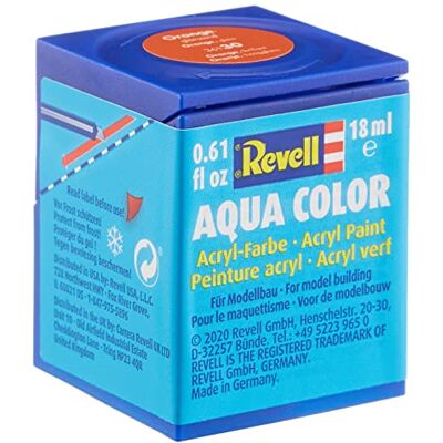 Revell 36130 – kleur voor modelbouw – aqua oranje glanzend Revell 36130 – kleur voor modelbouw – aqua oranje glanzend