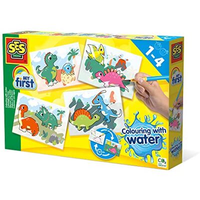 Creative SES 14465 schilderen met water dinosaurussen Creative SES 14465 schilderen met water dinosaurussen