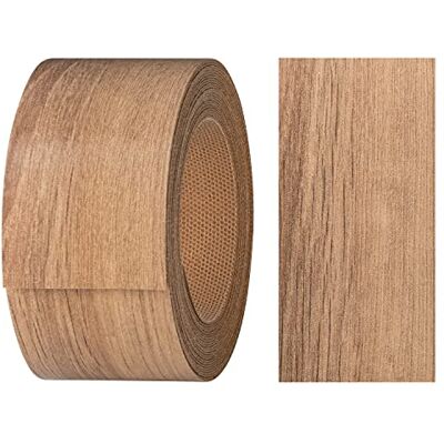 haggiy Melamine plakstrip met smeltlijm, 40 mm x 5 m, opstrijkbare lijm voor planken en platen, randband, decoratie, beuken haggiy Melamine plakstrip met smeltlijm, 40 mm x 5 m, opstrijkbare lijm voor planken en platen, randband, decoratie, beuken