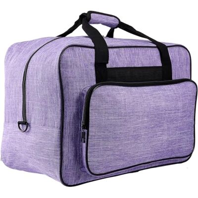 TNTGMG Naaimachinekoffer van waterdichte Oxford-stof met schouderriem en handgrepen, 46 x 23 x 32 cm, universele draagtas voor de meeste naaimachines en accessoires, Paars., Koffer voor naaimachine TNTGMG Naaimachinekoffer van waterdichte Oxford-stof met schouderriem en handgrepen, 46 x 23 x 32 cm, universele draagtas voor de meeste naaimachines en accessoires, Paars., Koffer voor naaimachine