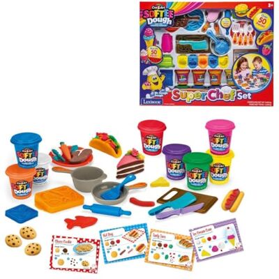 Lexibook , CRDOUGH16LXB Modelleerpastaset zacht en ductiel Lexibook , CRDOUGH16LXB Modelleerpastaset zacht en ductiel