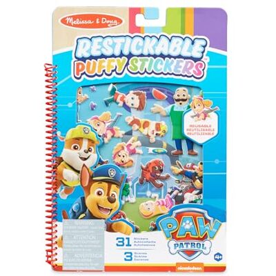 Melissa & Doug Herbruikbare Paw Patrol Adventure Bay stickers, activiteitenblok, stickerboek, 3+, cadeau voor jongens of meisjes Melissa & Doug Herbruikbare Paw Patrol Adventure Bay stickers, activiteitenblok, stickerboek, 3+, cadeau voor jongens of meisjes
