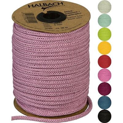 Halbach Papieren breibuis, 4 mm x 30 m, bleke bessen Halbach Papieren breibuis, 4 mm x 30 m, bleke bessen