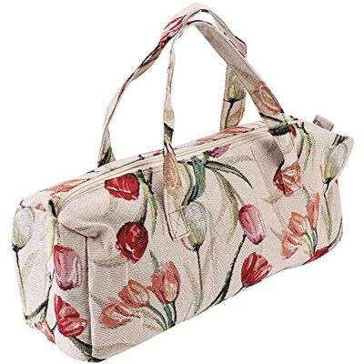 Walfront Grote opbergtas voor breinaalden en accessoires roze rood Walfront Grote opbergtas voor breinaalden en accessoires roze rood