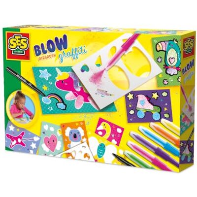 Creative Blow Airbrush Graffiti, 14759, zzzz-s, zwart Creative Blow Airbrush Graffiti, 14759, zzzz-s, zwart