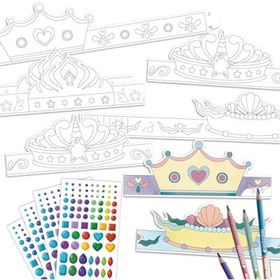 Papierdrachen Knutselset voor kinderen, kransen van schilderpapier, creatief, 8-delig, kinderverjaardag, vanaf 3 jaar Papierdrachen Knutselset voor kinderen, kransen van schilderpapier, creatief, 8-delig, kinderverjaardag, vanaf 3 jaar