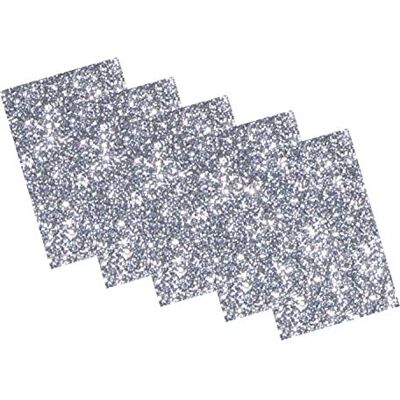 Folia 231960 5 vellen schuimrubber glitter II op één zijde zelfklevend, 20 x 29 cm, ca. 2 mm dik, voor het decoreren, knutselen en vormgeven van stickers Folia 231960 5 vellen schuimrubber glitter II op één zijde zelfklevend, 20 x 29 cm, ca. 2 mm dik, voor het decoreren, knutselen en vormgeven van stickers
