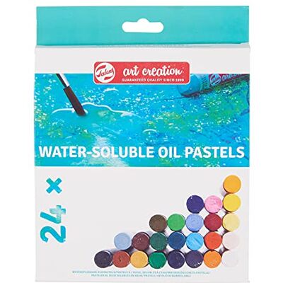 ART 24 kleuren in water oplosbare oliepastel set Watermengpasta's ART 24 kleuren in water oplosbare oliepastel set Watermengpasta's