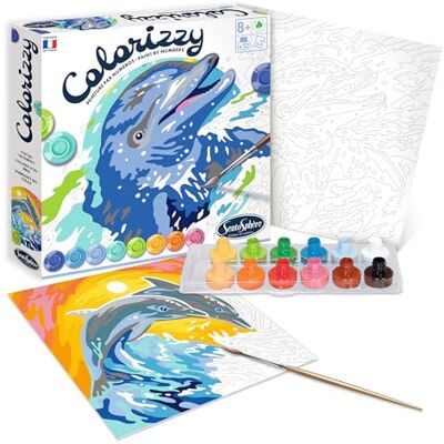 Sentosphère COLORIZZY-Dolfijnen, 4509, 16-delige set Sentosphère COLORIZZY-Dolfijnen, 4509, 16-delige set
