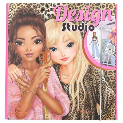 Depesche 13345 Maak je eigen TOPModel kleurboek Design Studio, met 30 pagina's voor het tekenen van sjablonenpatronen, waaronder stickers, sjablonen en nog veel meer, Depesche 13345 Maak je eigen TOPModel kleurboek Design Studio, met 30 pagina's voor het tekenen van sjablonenpatronen, waaronder stickers, sjablonen en nog veel meer,