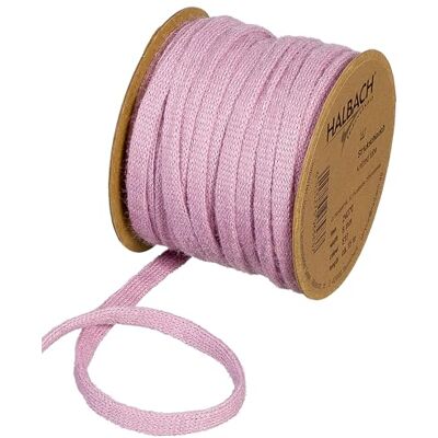 Halbach Seidenbänder Premium Breiwol (veganistisch) Breedte: 8 mm Lengte: 15 m Buisgaren om te vullen met garen voor knutselprojecten en naamlabels Kleur: licht bessen Halbach Seidenbänder Premium Breiwol (veganistisch) Breedte: 8 mm Lengte: 15 m Buisgaren om te vullen met garen voor knutselprojecten en naamlabels Kleur: licht bessen
