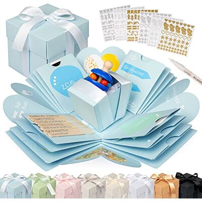weddlyn Creatieve verrassingsfotobox blauw weddlyn Creatieve verrassingsfotobox blauw