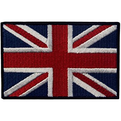 ZEGIN Grote Britse vakbond Jack geborduurde Britse vlag om op vlekken te strijken ZEGIN Grote Britse vakbond Jack geborduurde Britse vlag om op vlekken te strijken