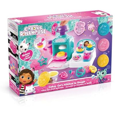 Canal Toys GAB 022 Gabby en het magische huis-De keuken van Cakey, van boetseerklei, turquoise Canal Toys GAB 022 Gabby en het magische huis-De keuken van Cakey, van boetseerklei, turquoise