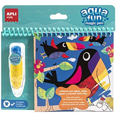 Apli kids Jungle waterverf en kleurblok (15225) Apli kids Jungle waterverf en kleurblok (15225)