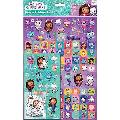 Paper Projects Gabby's Dollhouse Mega Pack Drie soorten stickers (ca. 150 in totaal) Herbruikbaar op niet-poreuze oppervlakken 35 cm x 23 cm Paper Projects Gabby's Dollhouse Mega Pack Drie soorten stickers (ca. 150 in totaal) Herbruikbaar op niet-poreuze oppervlakken 35 cm x 23 cm