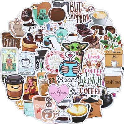 AIRNOGO 50 stuks Kawaii waterdichte vinyl stickers voor laptop, scrapbooking, helm, computer, waterfles, voor kinderen, meisjes, tieners AIRNOGO 50 stuks Kawaii waterdichte vinyl stickers voor laptop, scrapbooking, helm, computer, waterfles, voor kinderen, meisjes, tieners