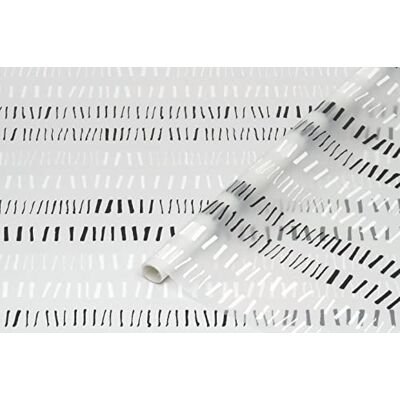 d-c-fix Statische raamfolie, melkglas, uv-bescherming, decoratief, ondoorzichtig, voor keuken, badkamer, kantoor, scheidingswand, stitches, 67,5 cm x 1,5 m d-c-fix Statische raamfolie, melkglas, uv-bescherming, decoratief, ondoorzichtig, voor keuken, badkamer, kantoor, scheidingswand, stitches, 67,5 cm x 1,5 m