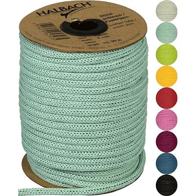 Halbach Seidenbänder Hoogwaardige papierbreigaren, breedte 4 mm, lengte 30 m, navulbaar, scheurbestendig, papiergaren voor naamlabels, voor Halbach Seidenbänder Hoogwaardige papierbreigaren, breedte 4 mm, lengte 30 m, navulbaar, scheurbestendig, papiergaren voor naamlabels, voor