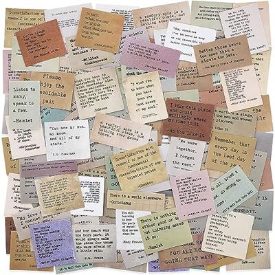 Ptyism 120 stuks citaten stickers voor scrapbooking, stickers, zinnen, doe-het-zelf, dagboek, collage, album, handwerk Ptyism 120 stuks citaten stickers voor scrapbooking, stickers, zinnen, doe-het-zelf, dagboek, collage, album, handwerk