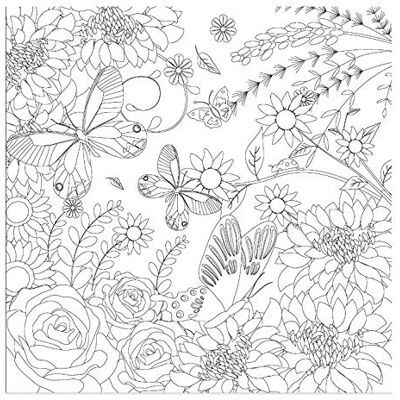 Honsell 12113 Frame met bloemenpatroon, formaat 30 x 30 cm, voorbedrukt motief om in te kleuren met acryl-, aquarel- en olieverf en viltstiften en kleurpotloden Honsell 12113 Frame met bloemenpatroon, formaat 30 x 30 cm, voorbedrukt motief om in te kleuren met acryl-, aquarel- en olieverf en viltstiften en kleurpotloden