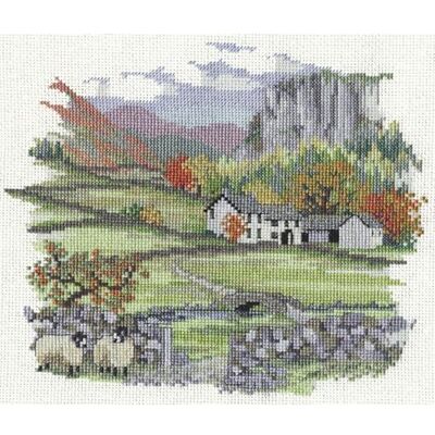Bothy Threads Borduurset met kruissteek, landelijk motief Bothy Threads Borduurset met kruissteek, landelijk motief