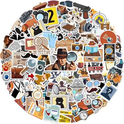 Lcnjscgo 100 stuks waterdichte vinylstickers voor kinderen en jongeren, voor waterfles en laptop Lcnjscgo 100 stuks waterdichte vinylstickers voor kinderen en jongeren, voor waterfles en laptop