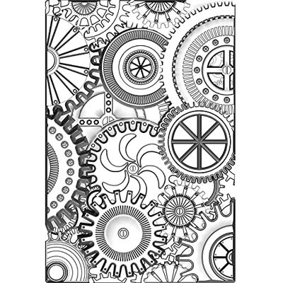 Sizzix Tim Holtz 665633 Mini-mechanica, 3D-structuur, meerkleurig, Eén maat Sizzix Tim Holtz 665633 Mini-mechanica, 3D-structuur, meerkleurig, Eén maat