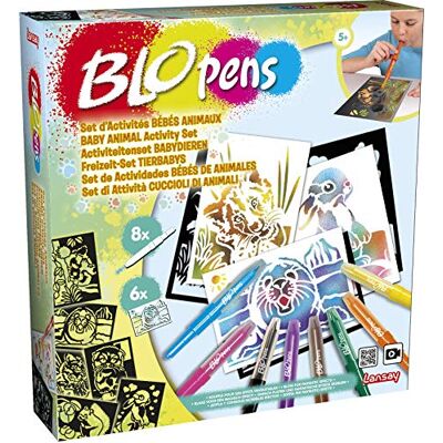 Lansay Blopens Activiteitenset babydieren Tekenen en kleuren vanaf 5 jaar Lansay Blopens Activiteitenset babydieren Tekenen en kleuren vanaf 5 jaar