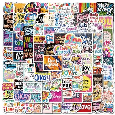 AOMZKOL Motiverende stickers, 100 stuks, grappige stickers voor kinderen, tieners en volwassenen, waterdichte vinylstickers voor waterflessen, laptop, dagboek, skateboard AOMZKOL Motiverende stickers, 100 stuks, grappige stickers voor kinderen, tieners en volwassenen, waterdichte vinylstickers voor waterflessen, laptop, dagboek, skateboard