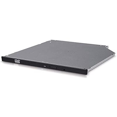 Hitachi LG GUD1N Internal DVD Drive, Slim 9,5 mm DVD Player/Writer voor Laptop/Desktop PC, Windows 10 compatibel, 8X Read/Write Speed Zwart Hitachi LG GUD1N Internal DVD Drive, Slim 9,5 mm DVD Player/Writer voor Laptop/Desktop PC, Windows 10 compatibel, 8X Read/Write Speed Zwart