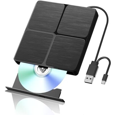Alphami USB 3.0 en Type-C externe Blu-ray dvd-brander voor laptop, pc, Mac Alphami USB 3.0 en Type-C externe Blu-ray dvd-brander voor laptop, pc, Mac