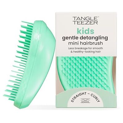 Tangle Teezer Original Mini Paradise Green 1 U Reisontwarrende borstel Tanden met twee niveaus om breuk te verminderen en klitten te verwijderen nat en droog haar Tangle Teezer Original Mini Paradise Green 1 U Reisontwarrende borstel Tanden met twee niveaus om breuk te verminderen en klitten te verwijderen nat en droog haar