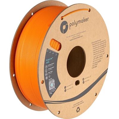 Polymaker PE01009 PolyLite ABS filament geurarm 1,75 mm 1000 g Oranje 1 stuk(s) Polymaker PE01009 PolyLite ABS filament geurarm 1,75 mm 1000 g Oranje 1 stuk(s)
